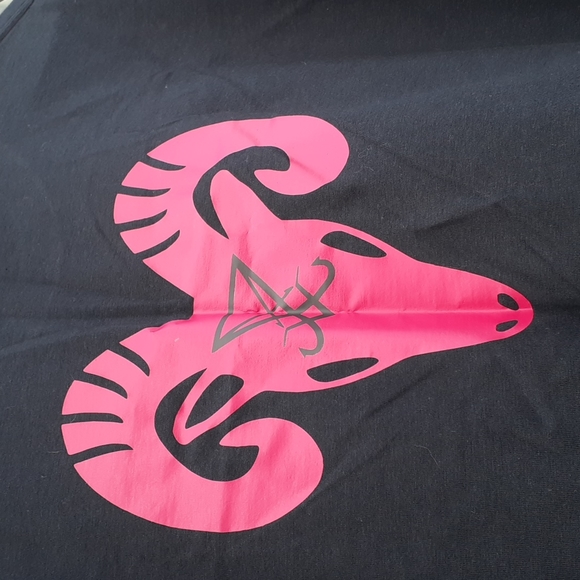 NWOT Satanic Ram Skull T-Shirt, Size XL (See Description) - Picture 4 of 8
